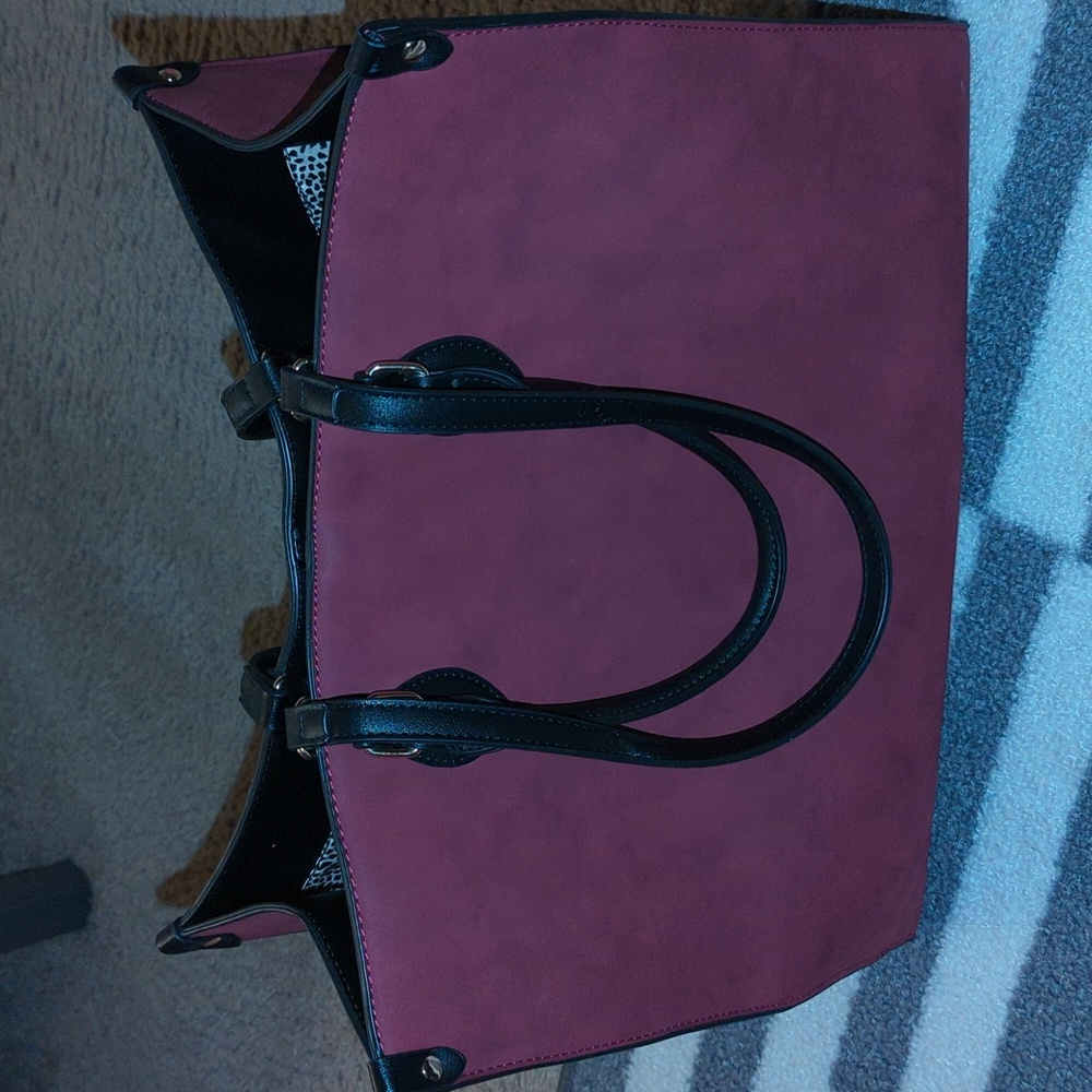 Maroon Tote Bag